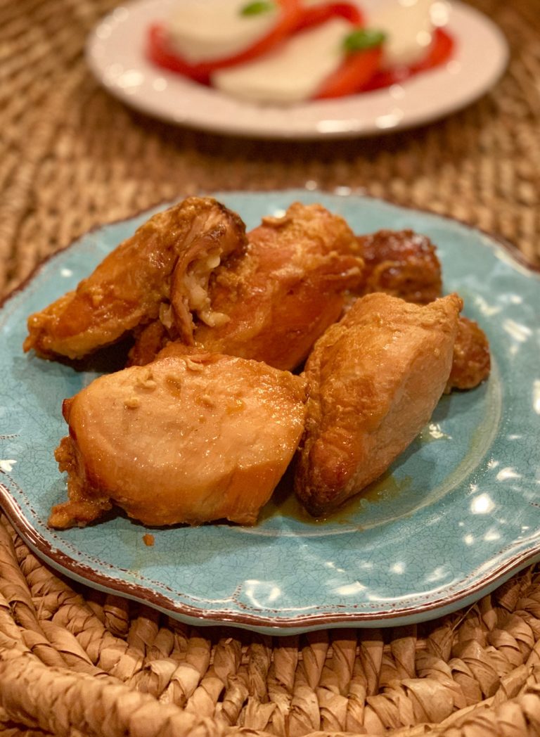 Lazy Slow Cooker Honey Mustard Chicken - The Lazy Slow Cooker