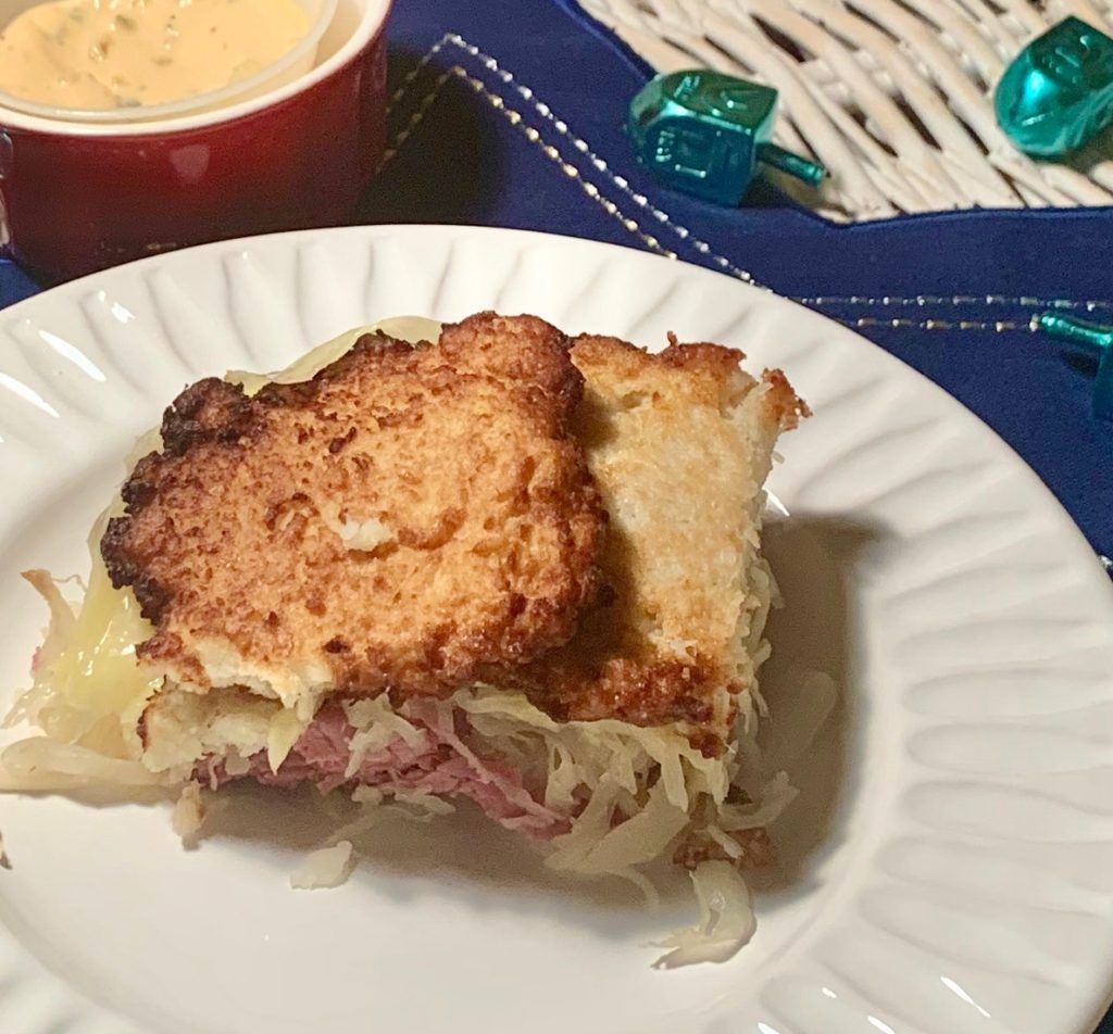 Lazy LatkeReuben Casserole The Lazy Slow Cooker