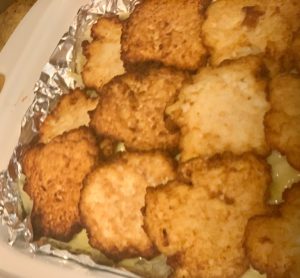 lazy Latke-Reuben casserole; a perfect Hanukkah treat