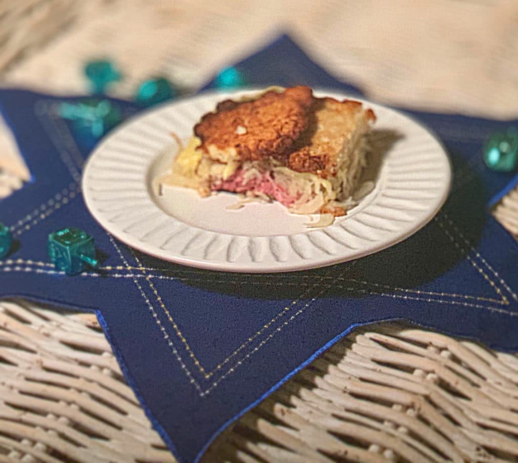 Lazy LatkeReuben Casserole The Lazy Slow Cooker