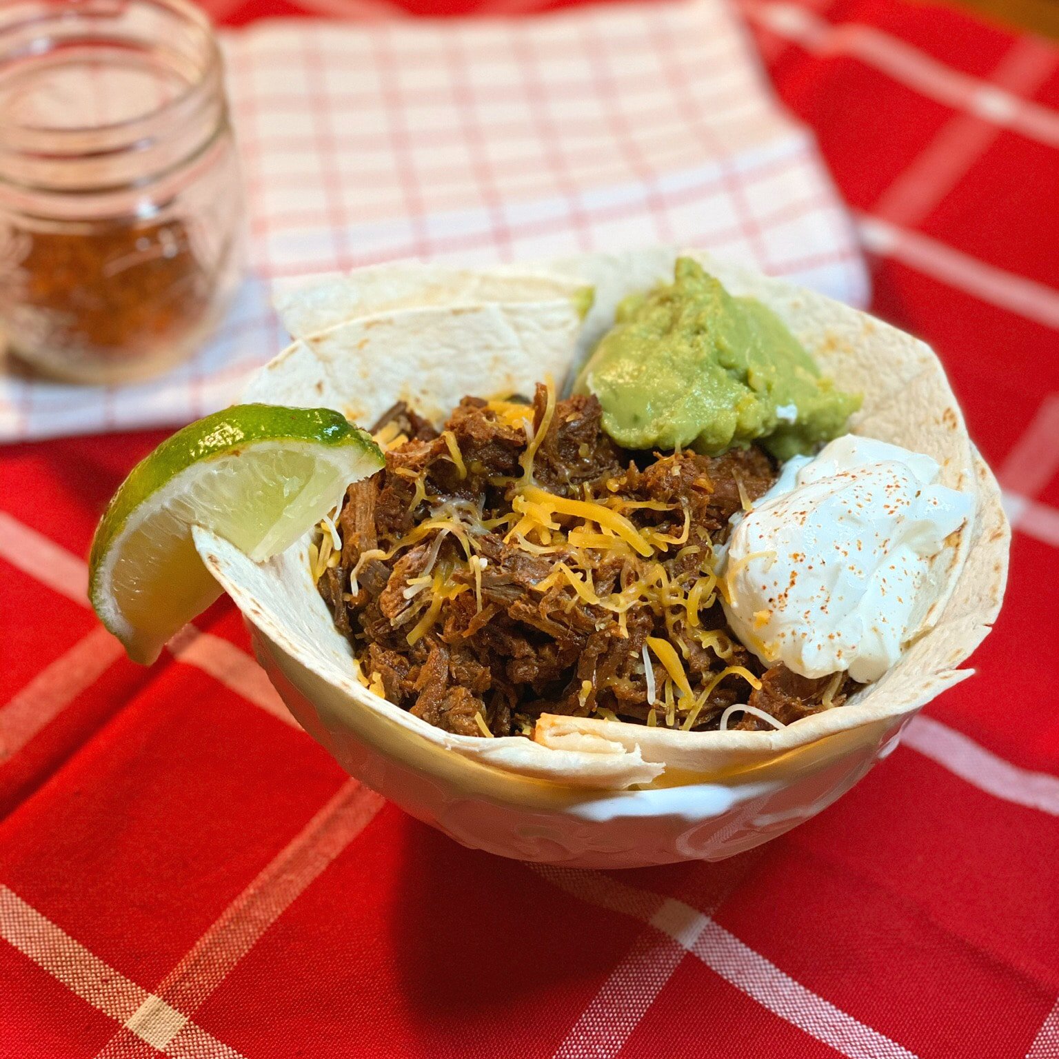Lazy Slow Cooker Shredded Beef Taco The Lazy Slow Cooker