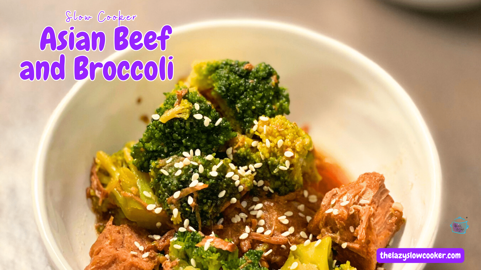 Slow Cooker Beef & Broccoli
