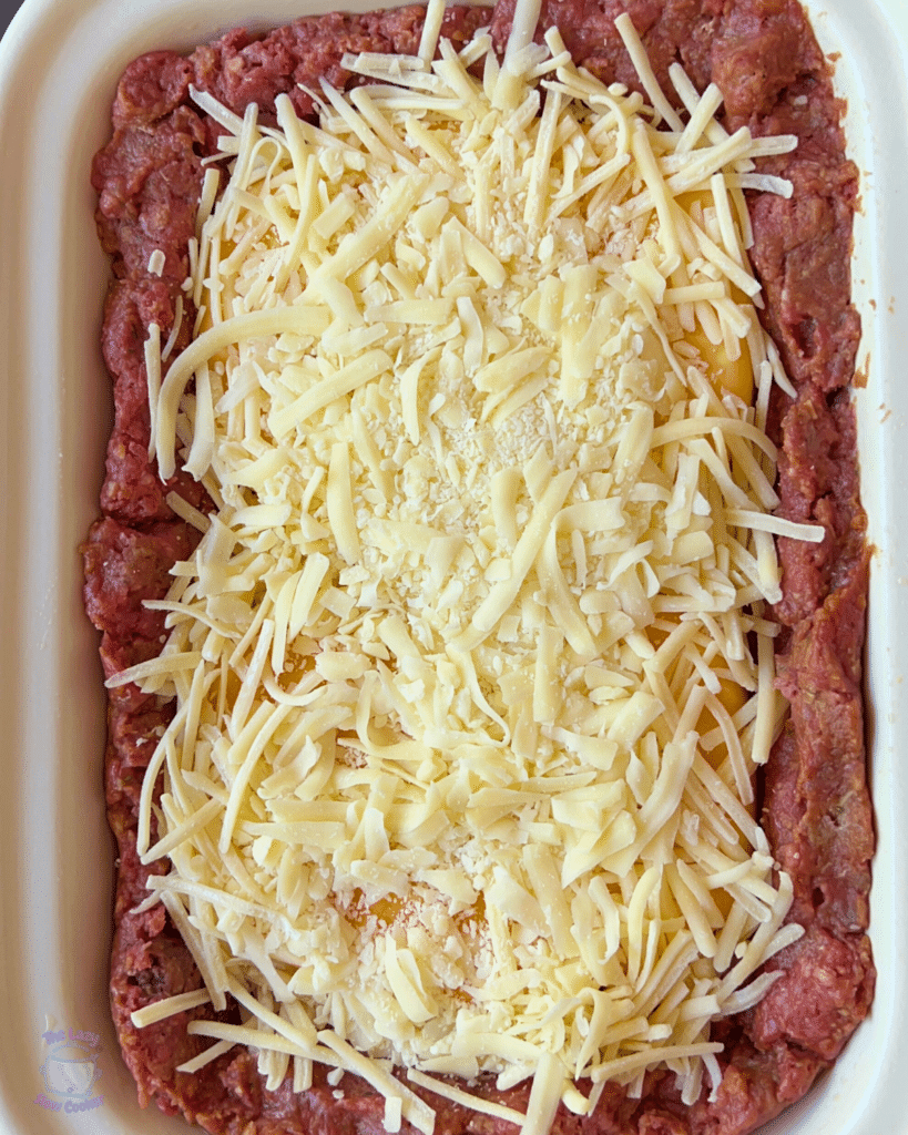 meatloaf stuffed with macaroni and cheese