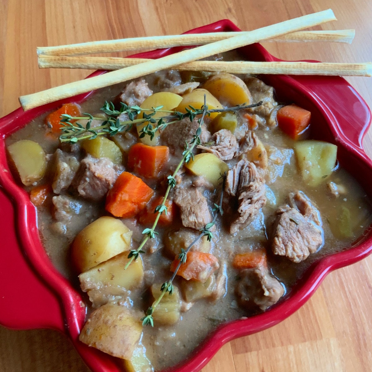 Lazy Beef & Beer Stew Recipe - The Lazy Slow Cooker