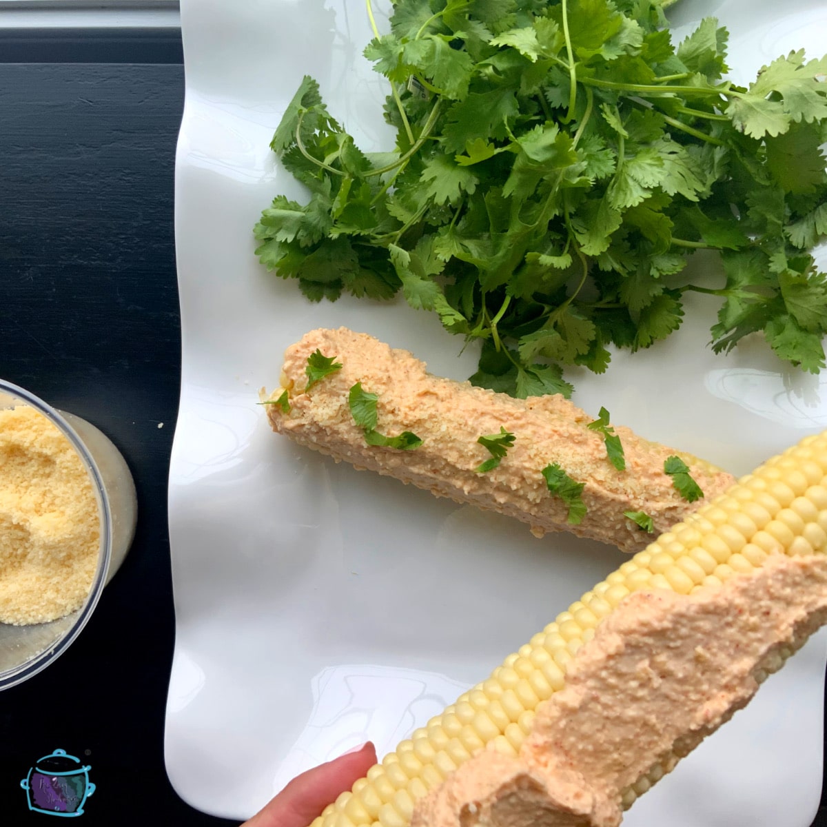 Lazy Slow Cooker Mexican Corn On The Cob The Lazy Slow Cooker