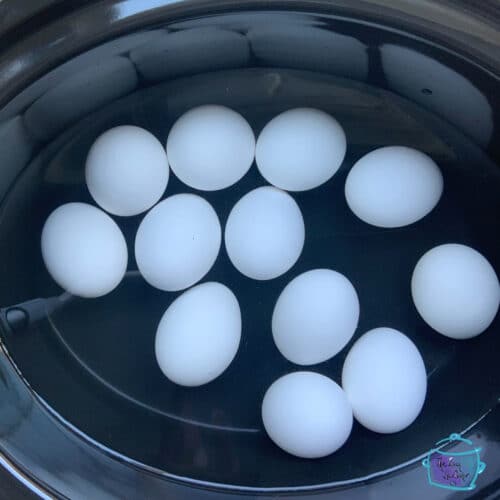 Lazy Slow Cooker Hard Boiled Eggs The Lazy Slow Cooker