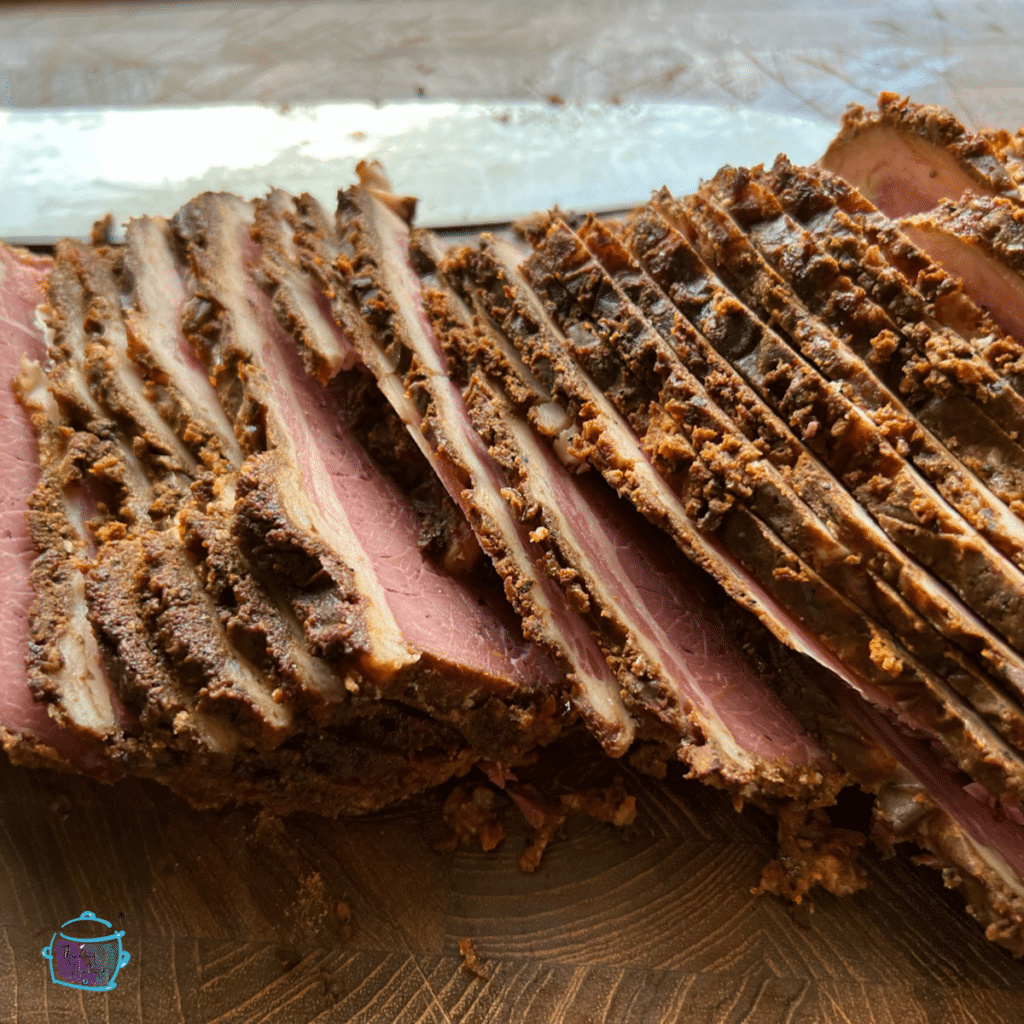 Slow Cooker Homemade Pastrami