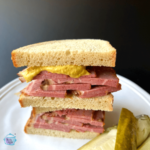 Slow Cooker Homemade Pastrami The Lazy Slow Cooker