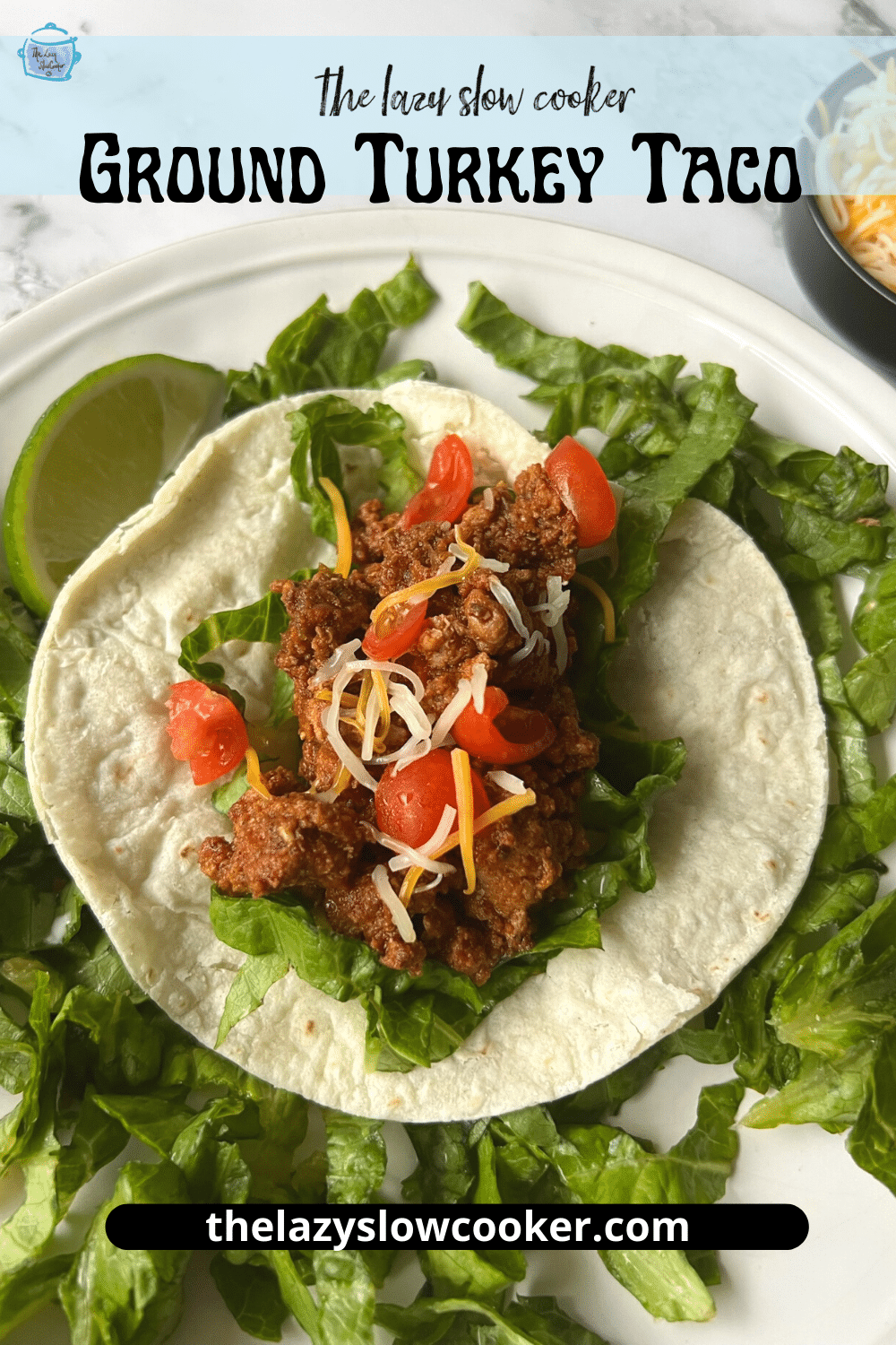 Slow Cooker Ground Turkey Tacos The Lazy Slow Cooker