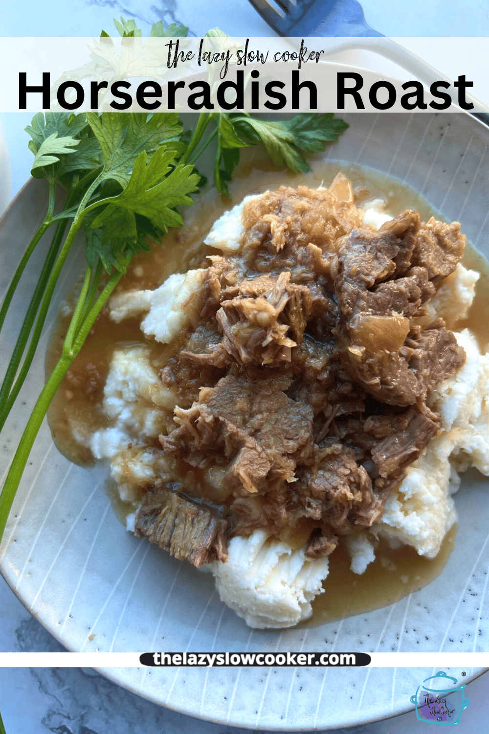 Slow Cooker Eye of Round Roast With Horseradish The Lazy Slow Cooker