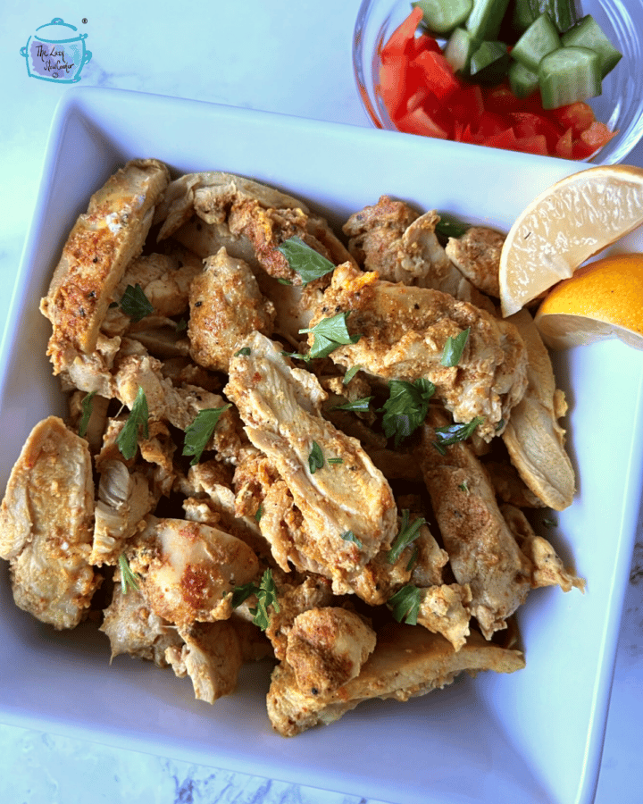 Slow Cooker Chicken Shawarma The Lazy Slow Cooker