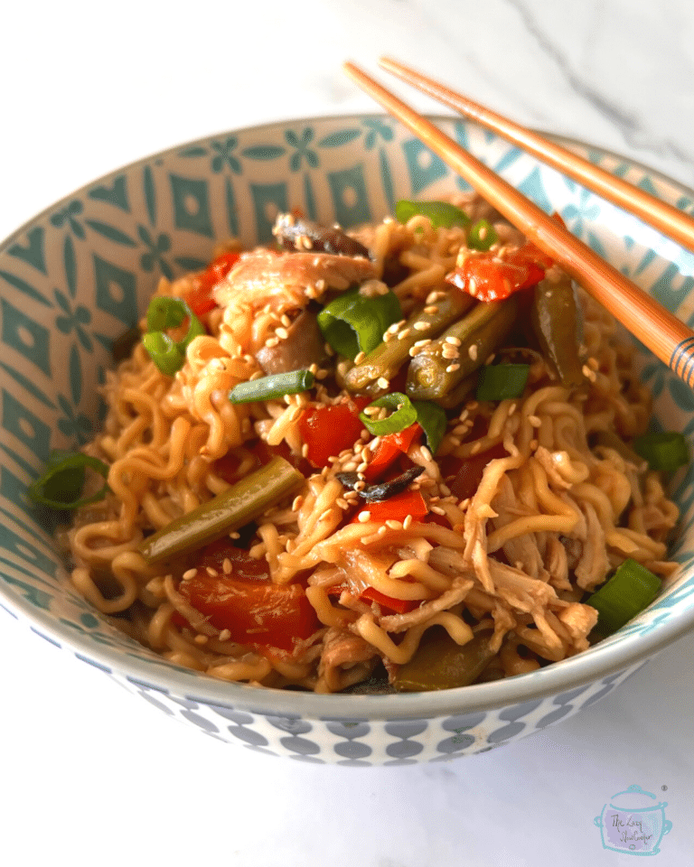 Slow Cooker Chicken Ramen The Lazy Slow Cooker