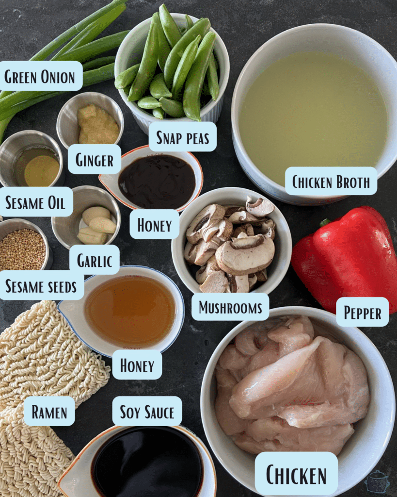 chicken ramen ingredients