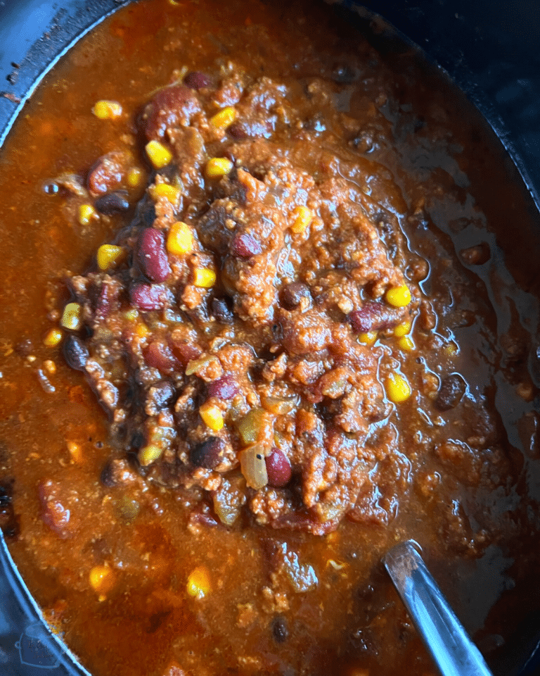 Slow Cooker Ground Chicken Chili The Lazy Slow Cooker