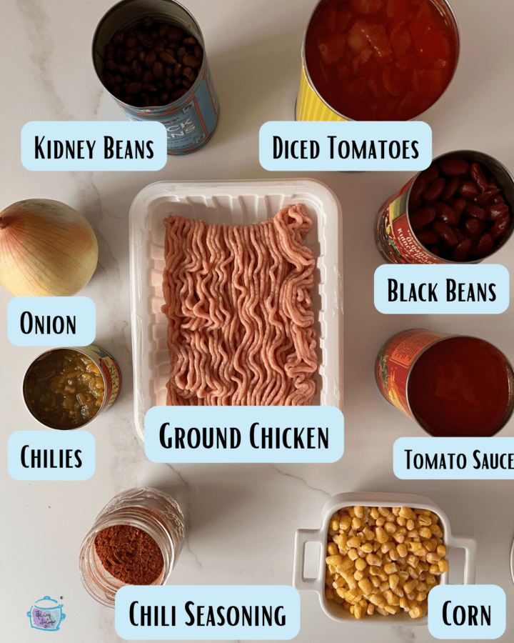 Slow Cooker Ground Chicken Chili The Lazy Slow Cooker