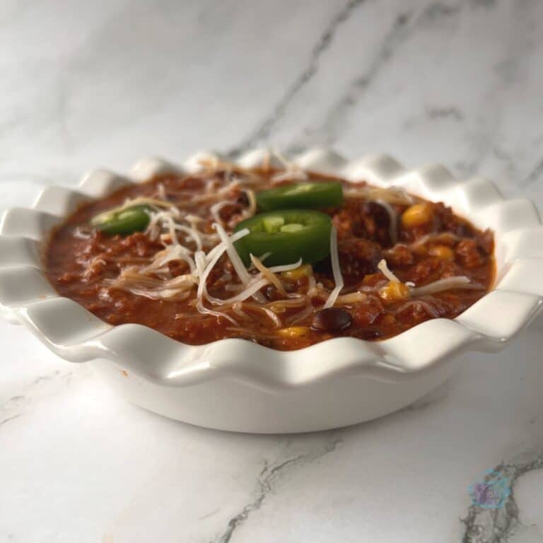 Slow Cooker Ground Chicken Chili The Lazy Slow Cooker