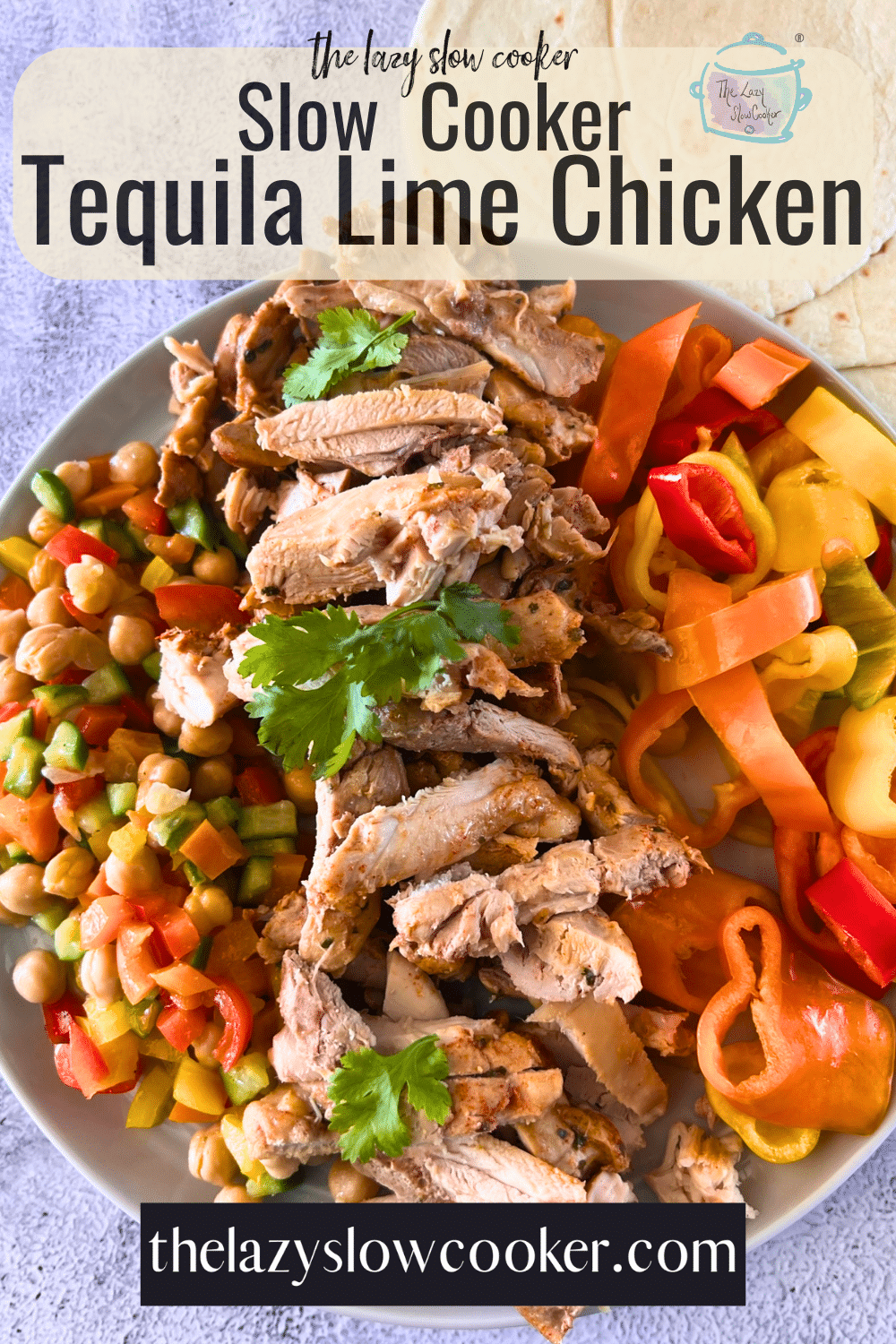Tequila Lime Chicken (Slow Cooker Recipe) The Lazy Slow Cooker