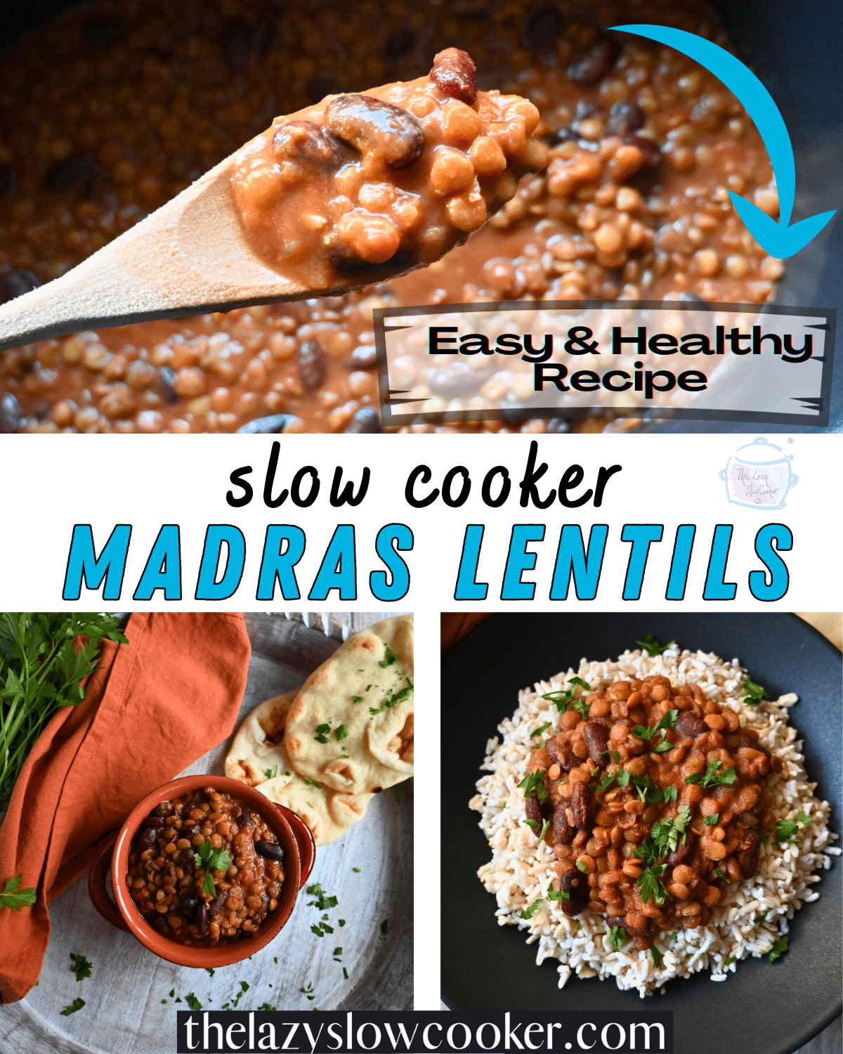 Slow Cooker Madras Lentils