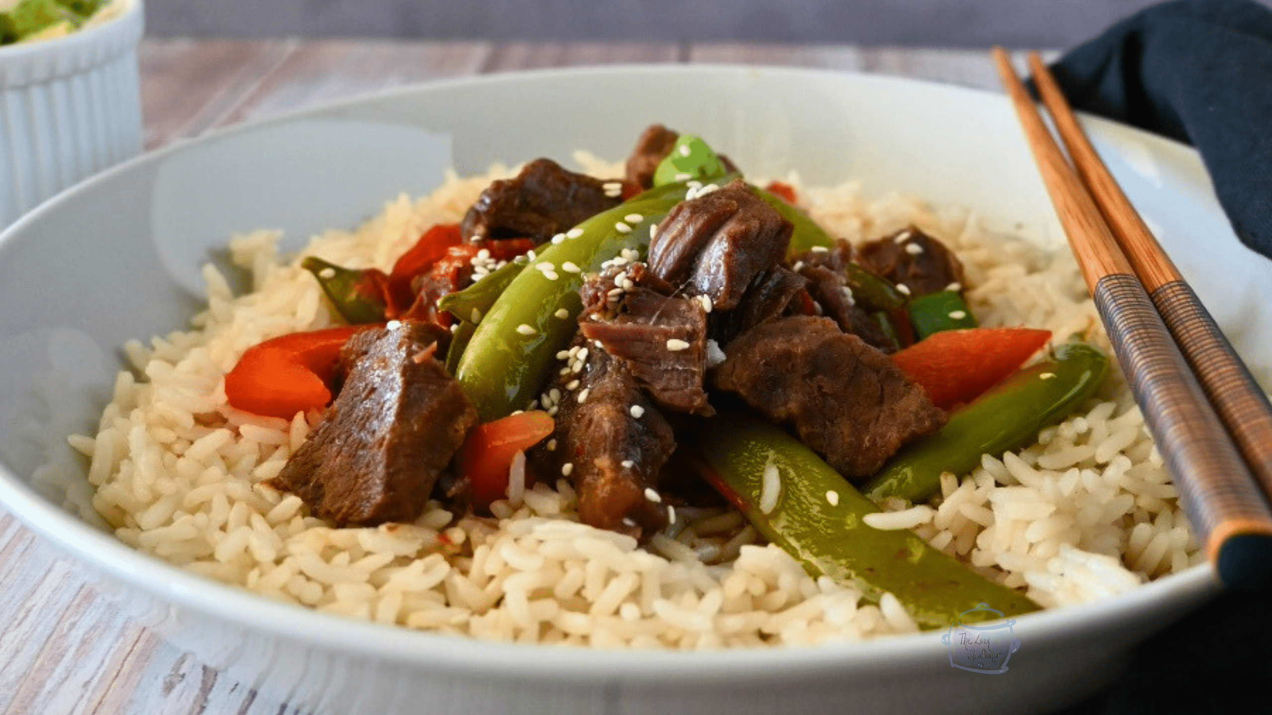 Slow Cooker Beef Teriyaki with Veggies