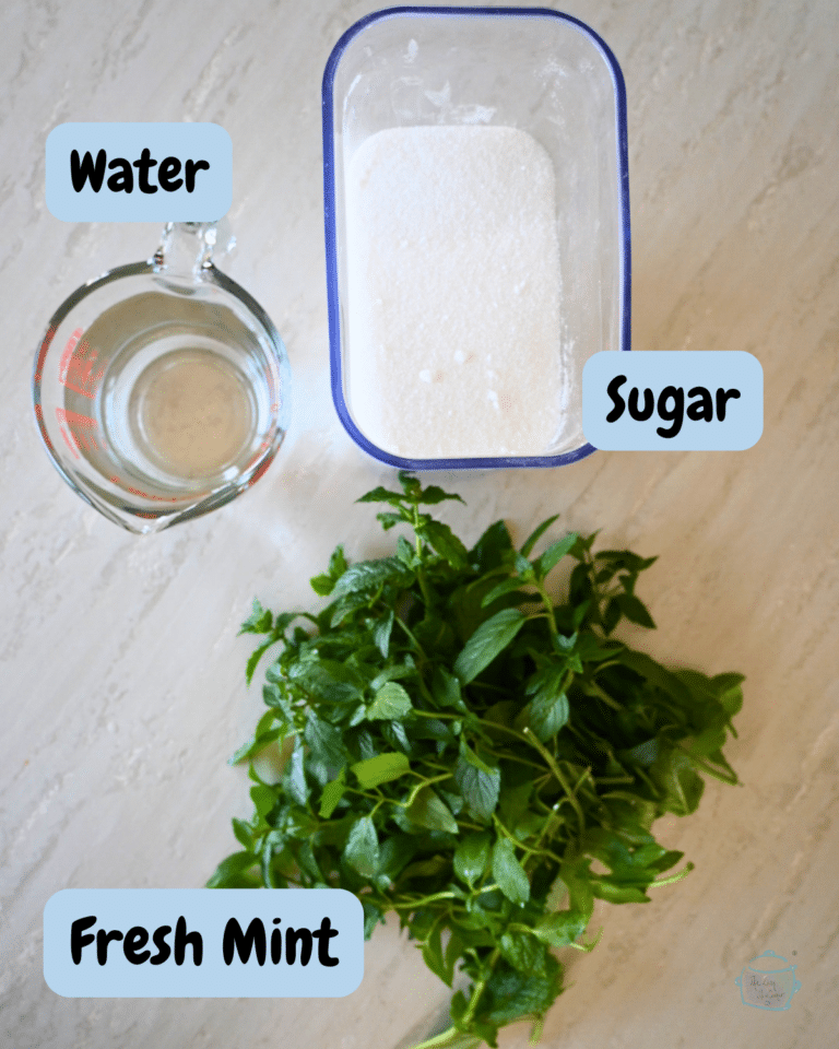 Slow Mints Slow Cooker Mint Simple Syrup - The Lazy Slow Cooker