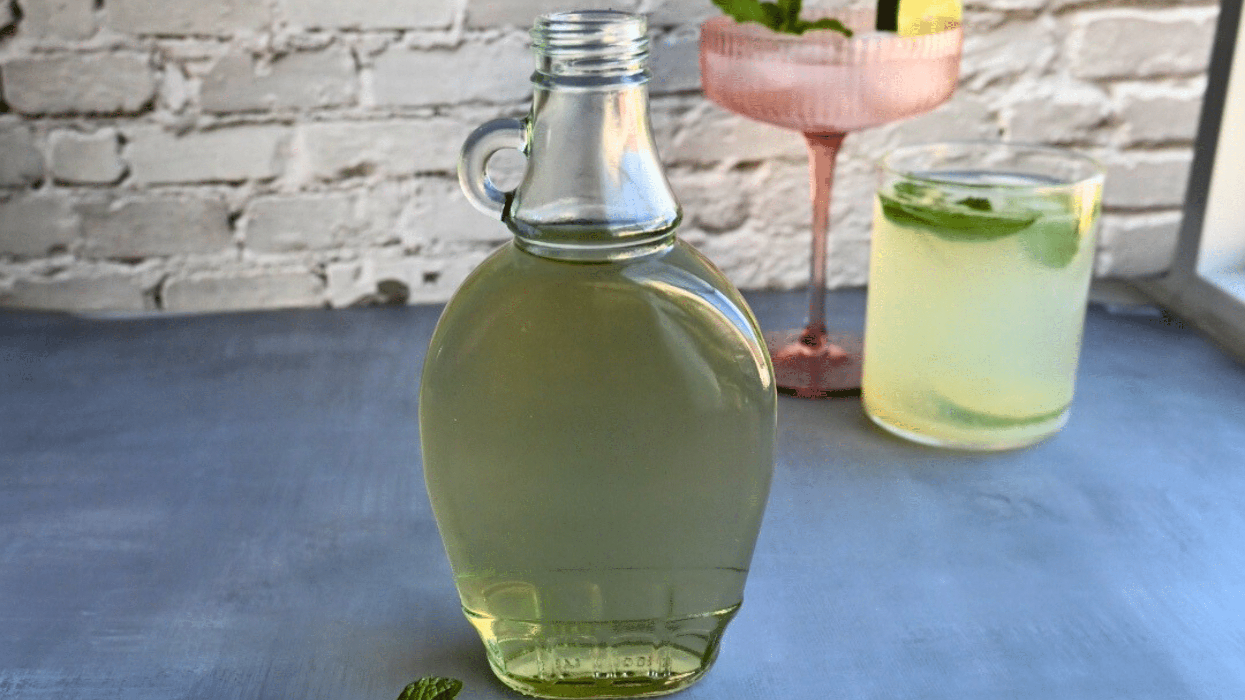 Slow Mints Slow Cooker Mint Simple Syrup - The Lazy Slow Cooker