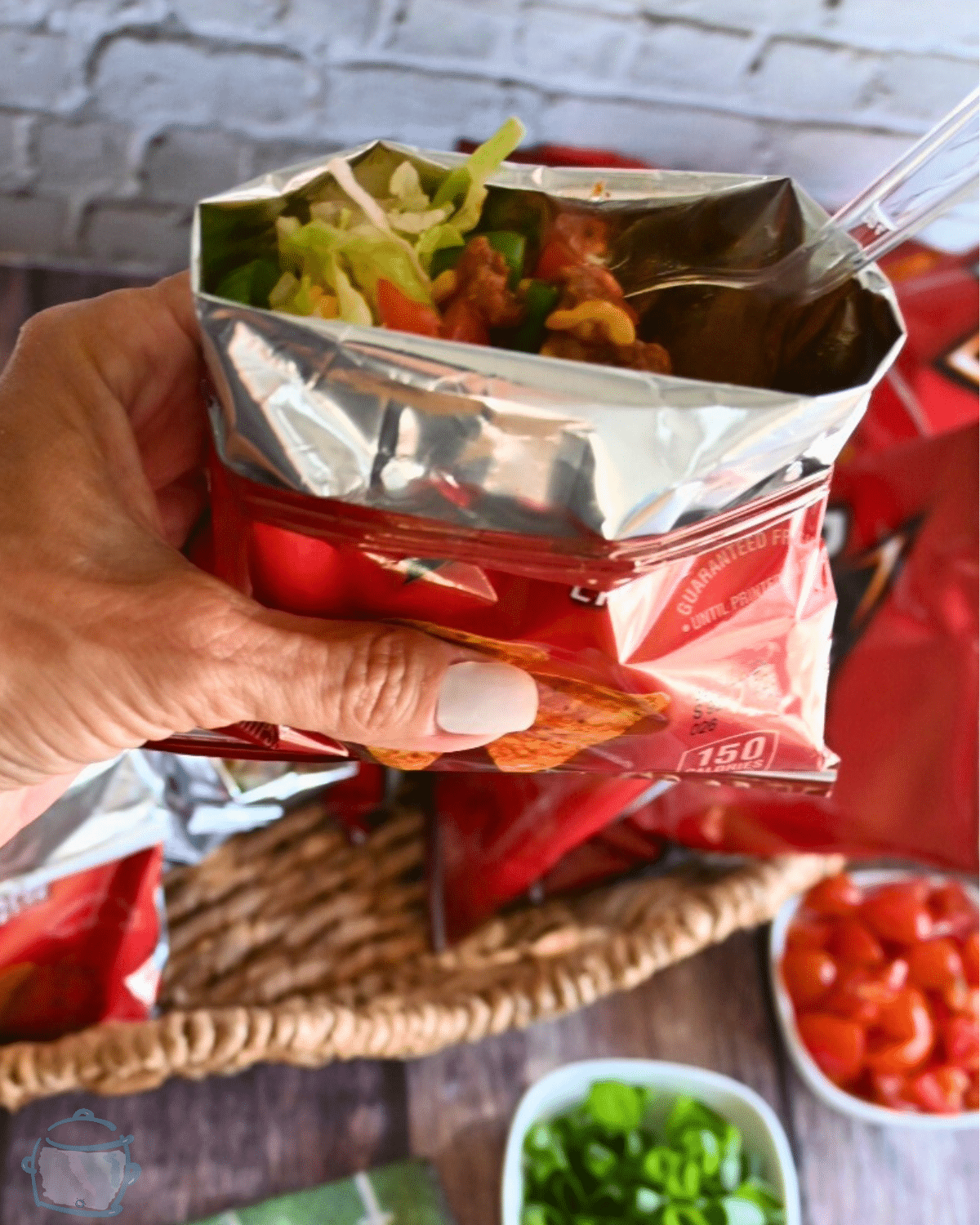 Slow Cooker Walking Tacos - The Lazy Slow Cooker