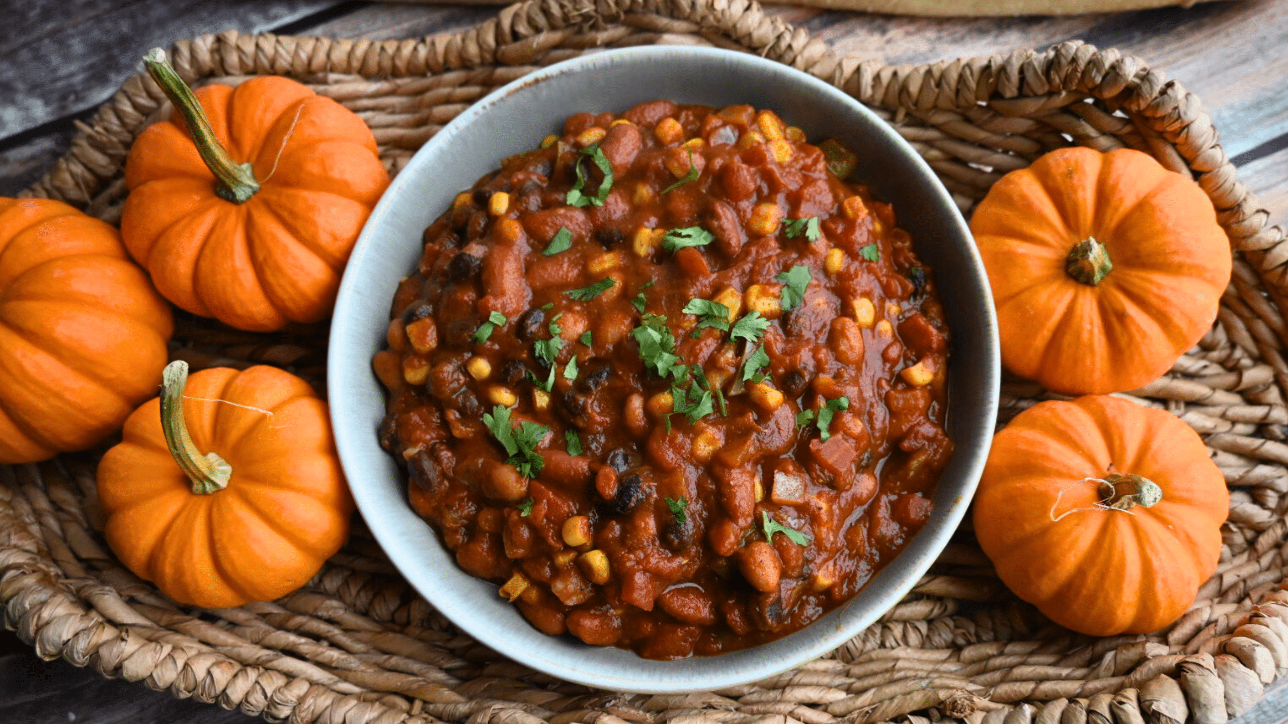 Slow Cooker Vegetarian Pumpkin Chili The Lazy Slow Cooker
