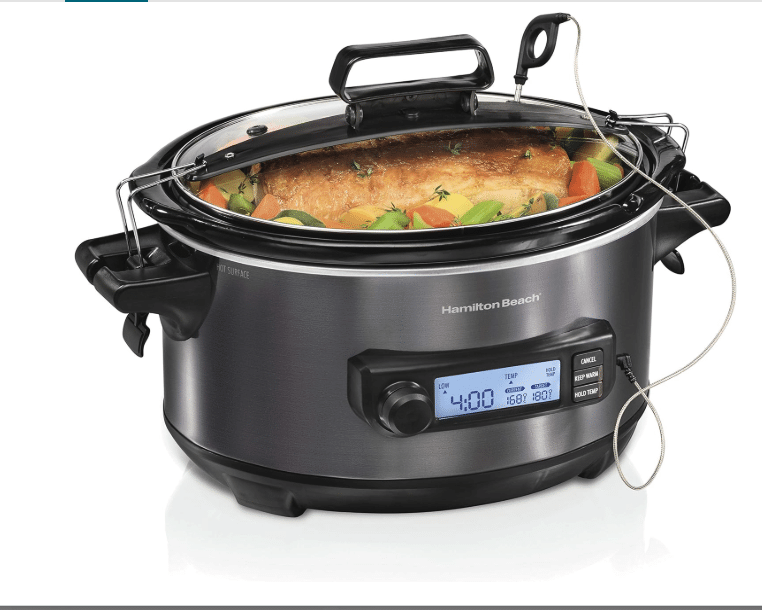 Hamilton Beach Slow Cooker with temperature probe